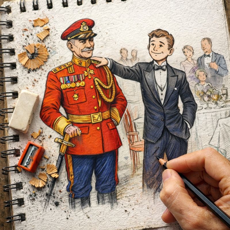 Fraszka 30/53 z tematu Do młodzieży - ilustracja