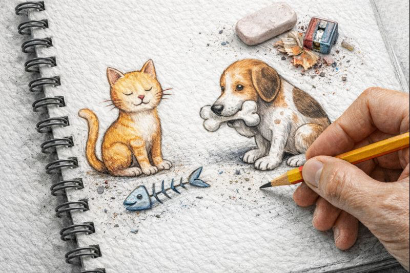 Fraszka 16/21 z tematu O zaletach cierpienia - ilustracja