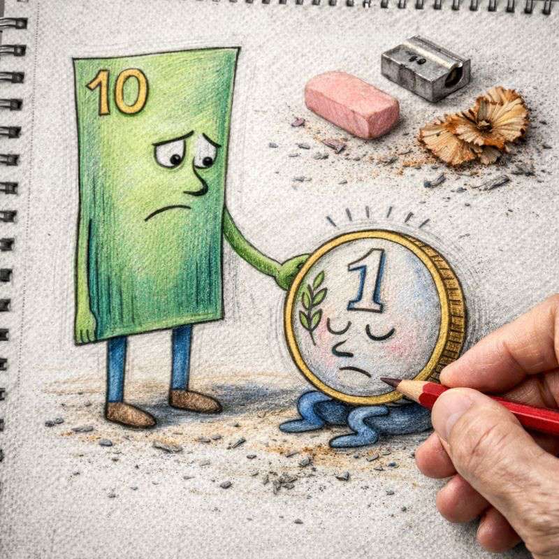 Fraszka 14/68 z tematu Zabawa w słówka - ilustracja