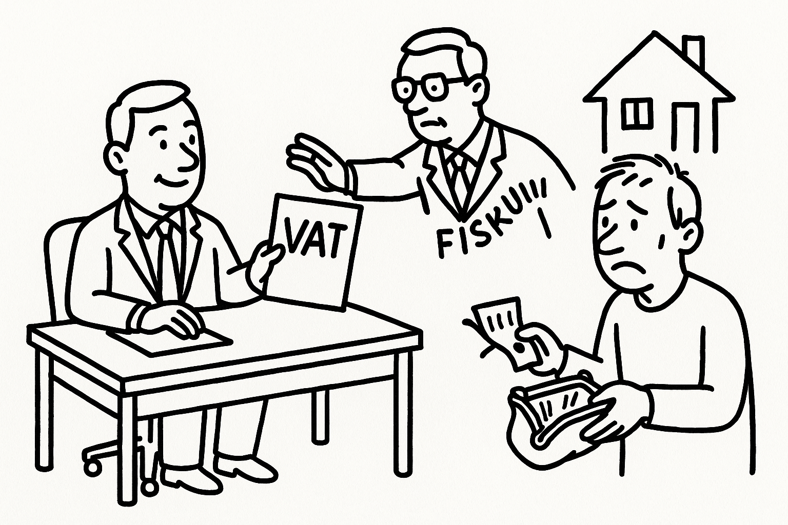 Fraszka 2/71 z tematu O biznesie - ilustracja