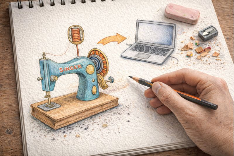 Fraszka 31/67 z tematu O nauce i technice - ilustracja