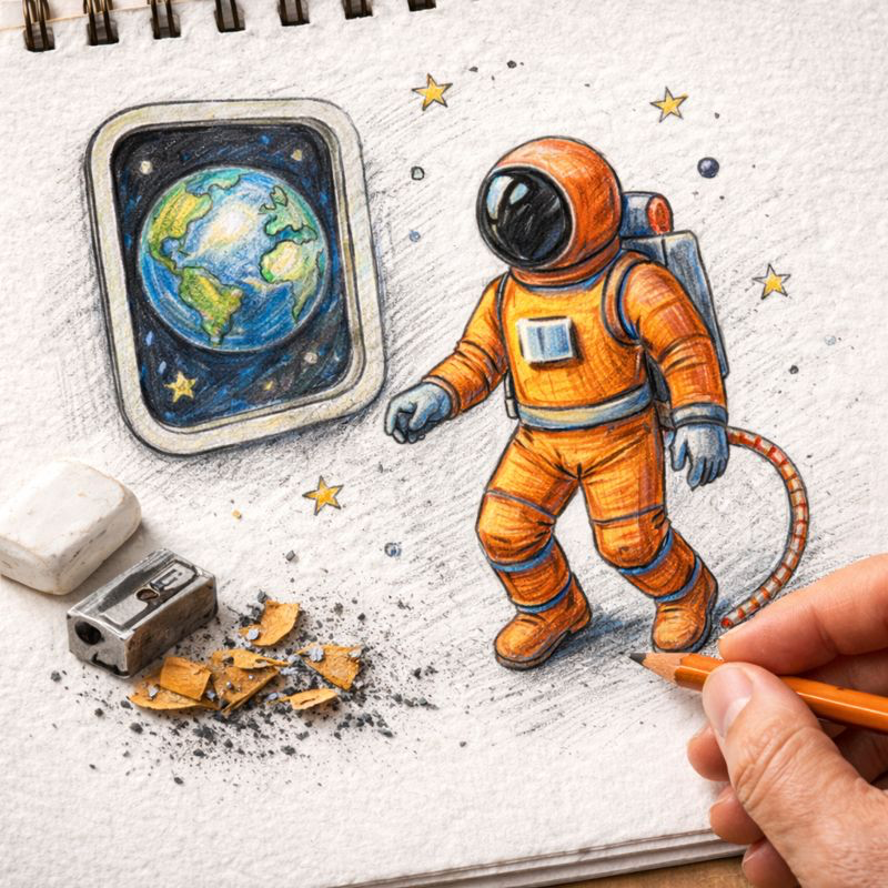 Fraszka 57/67 z tematu O nauce i technice - ilustracja