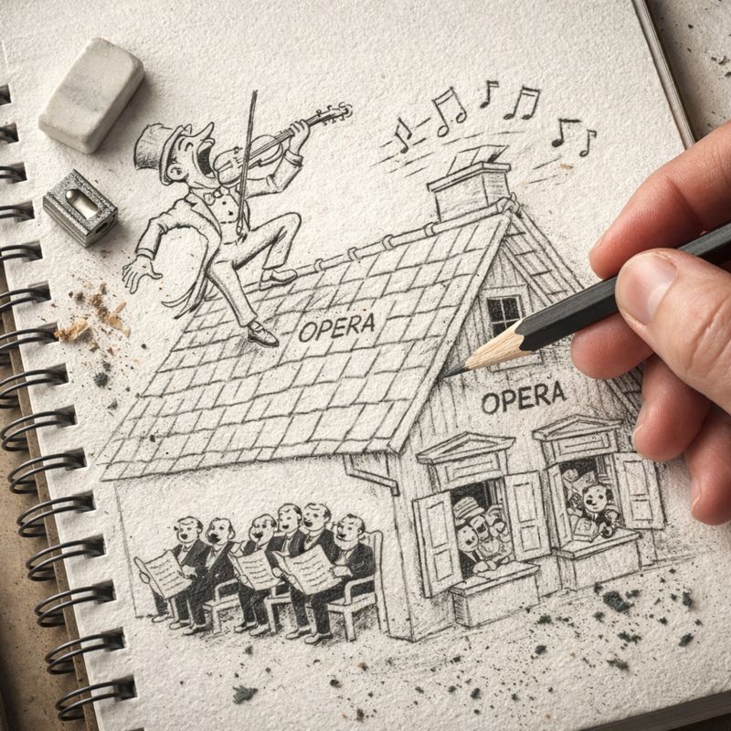 Fraszka 26/33 z tematu Do artystów - ilustracja