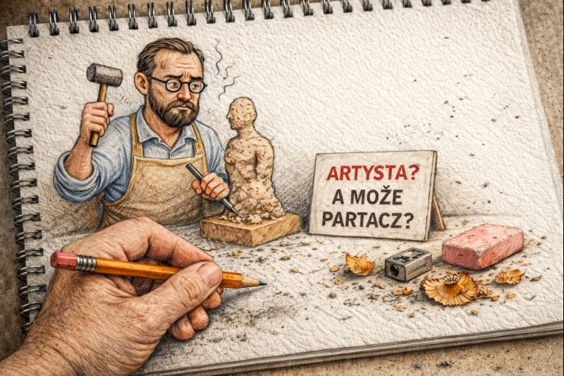 Fraszka 10/50 z tematu Do profanów - ilustracja