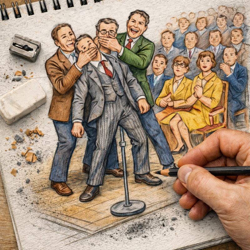 Fraszka 27/34 z tematu O dyskusjach - ilustracja