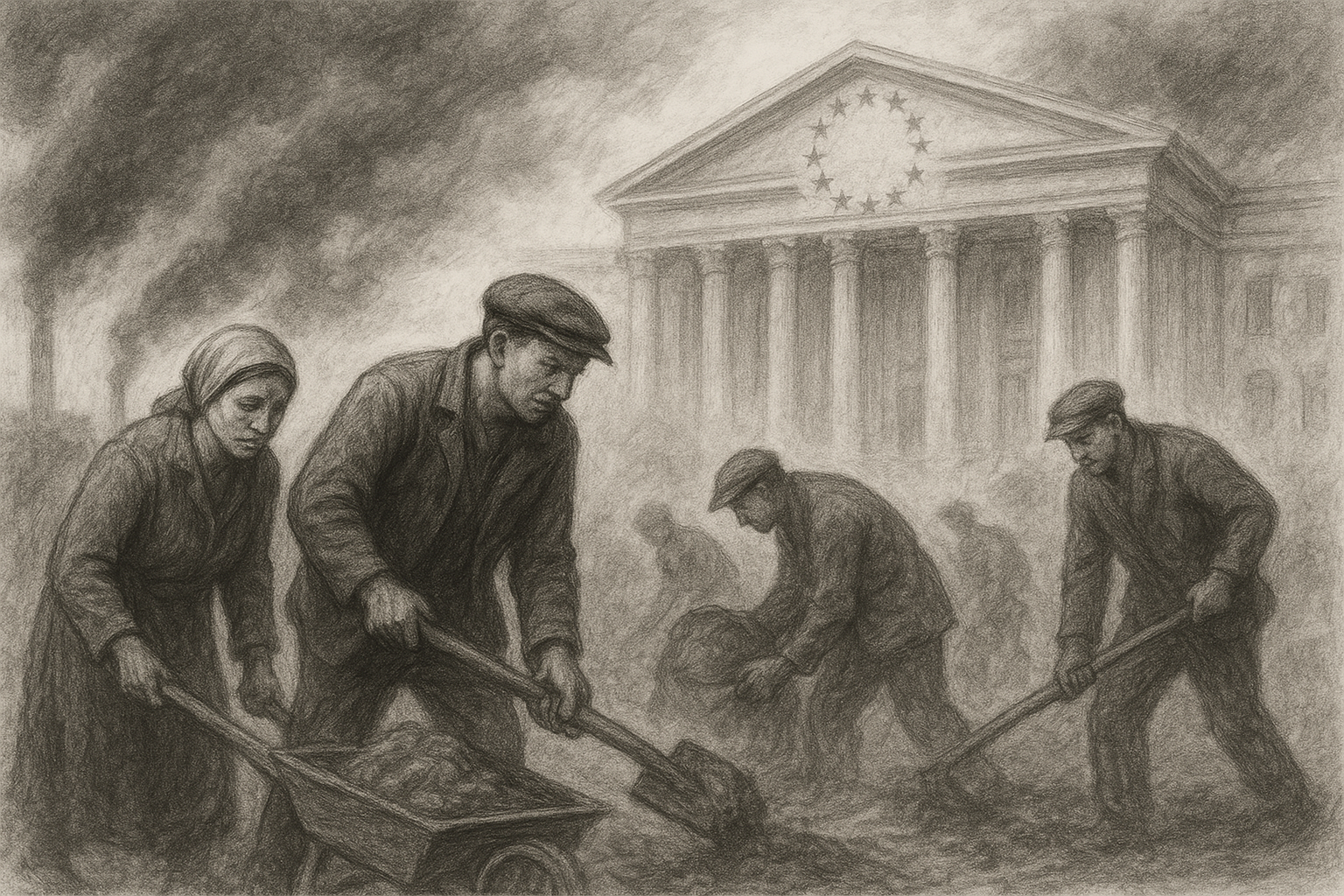 Fraszka 6/34 z tematu Euro fraszki - ilustracja